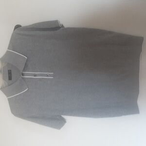 Altairega Women's Gray Polo Shirt Sz S